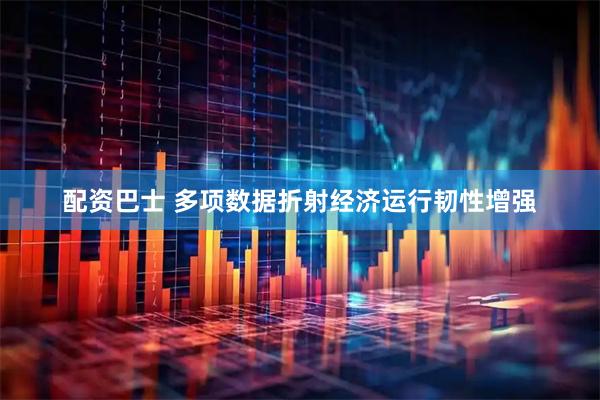 配资巴士 多项数据折射经济运行韧性增强